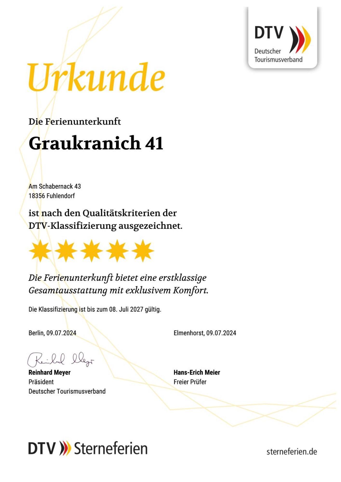 Ferienhaus Graukranich 41 Fuhlendorf  Bagian luar foto